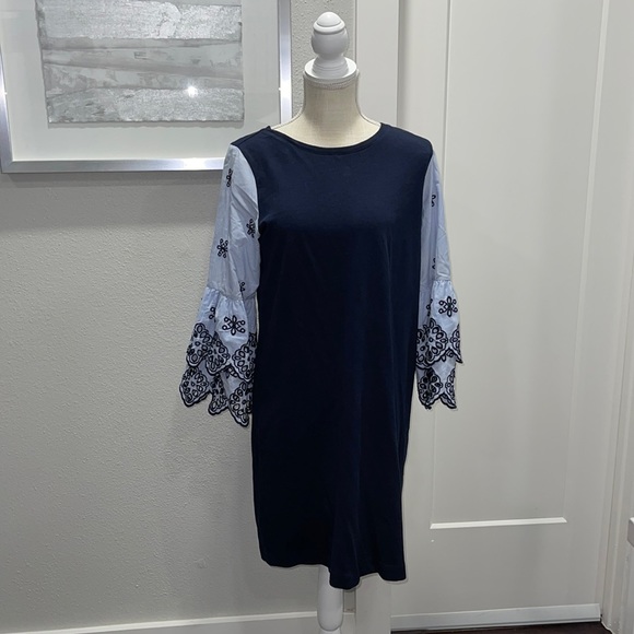 Ann Taylor navy dress sz S - Picture 1 of 4